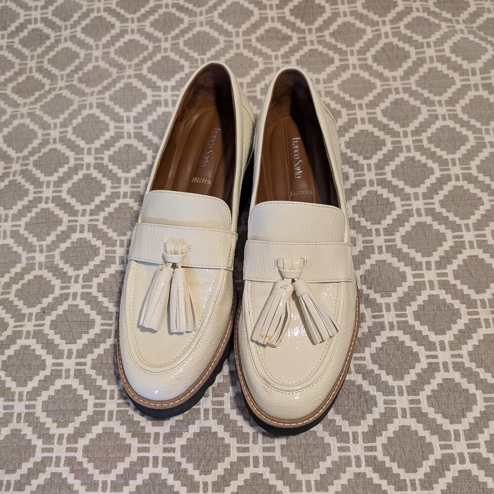 Franco Sarto Lug Sole Loafers, Like New!